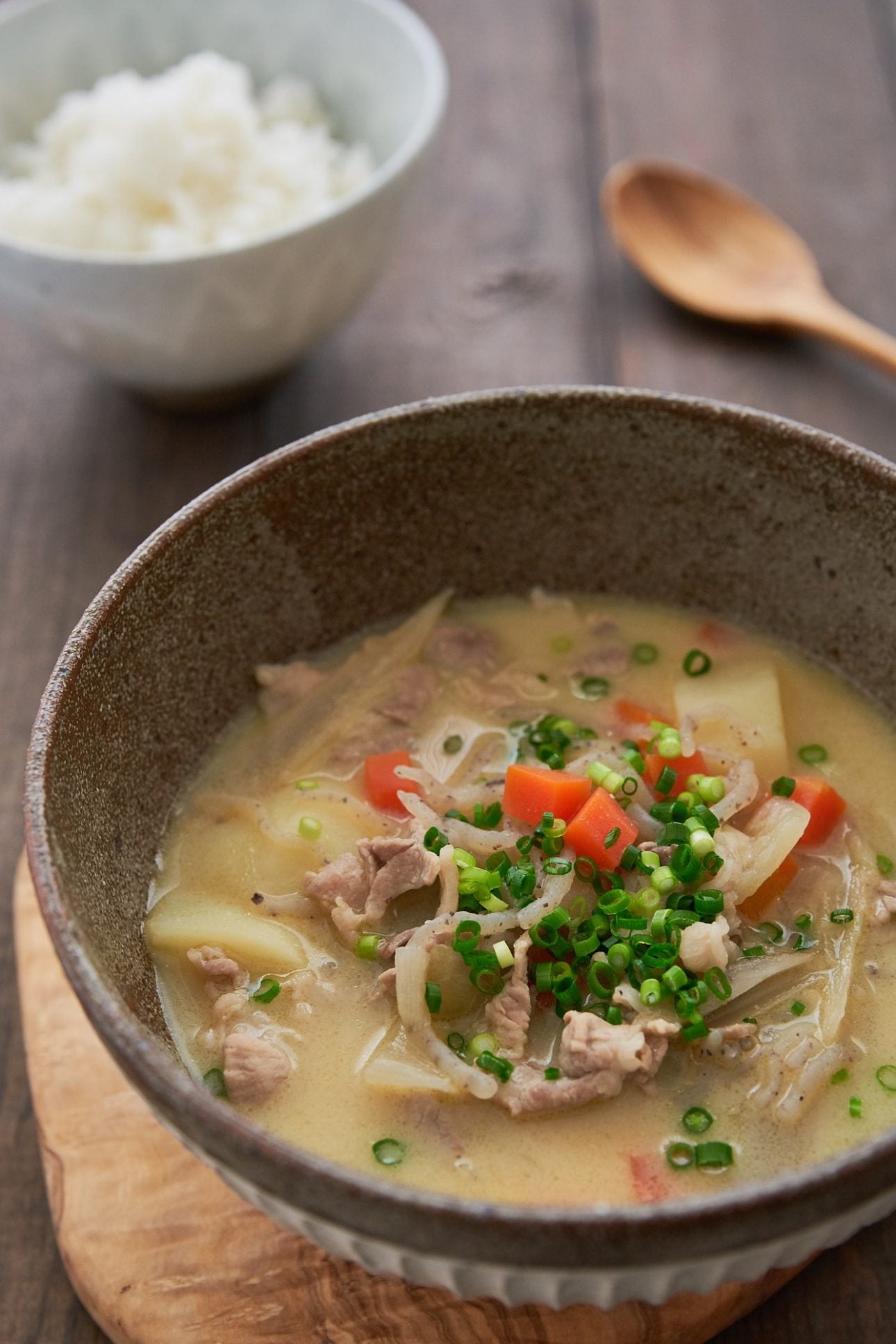 Frozen Pork vegetable miso Soup<270grams,>