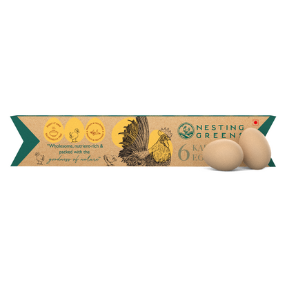 Kadaknath Authentic Organic egg ( 6piece)