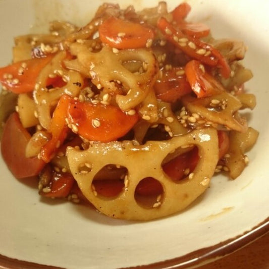 Kimpira Lotus root Osouzai ( FROZEN) <200GM>