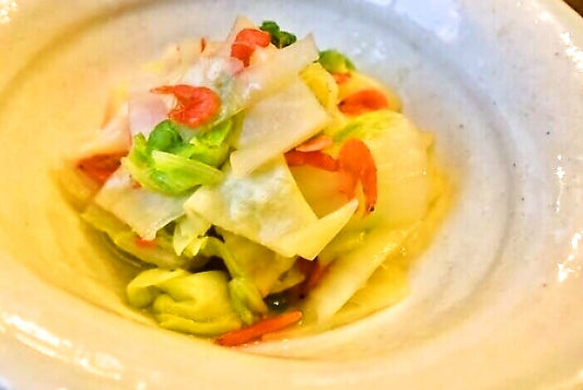 Frozen Ohitashi cabbage