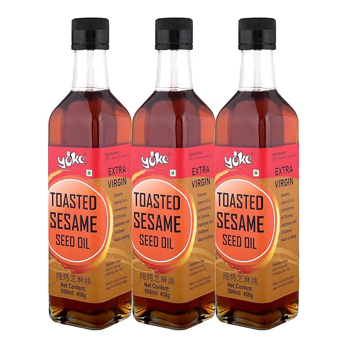 Yoka Extra Virgin Toasted Sesame Seed Oil<500ml>