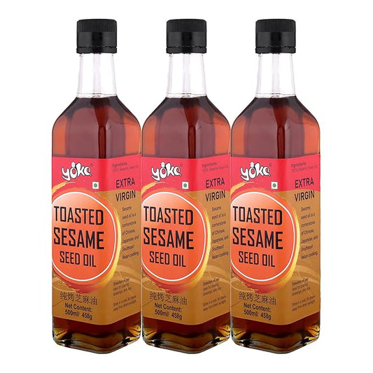 Yoka Extra Virgin Toasted Sesame Seed Oil<500ml>
