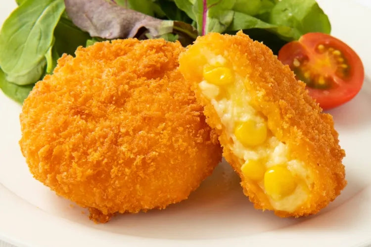 Frozen Sweet Corn And Potato Croquette