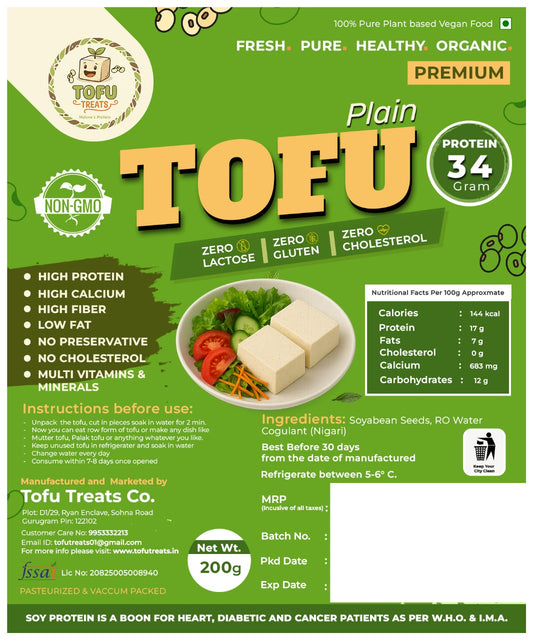 Premium Plain Tofu